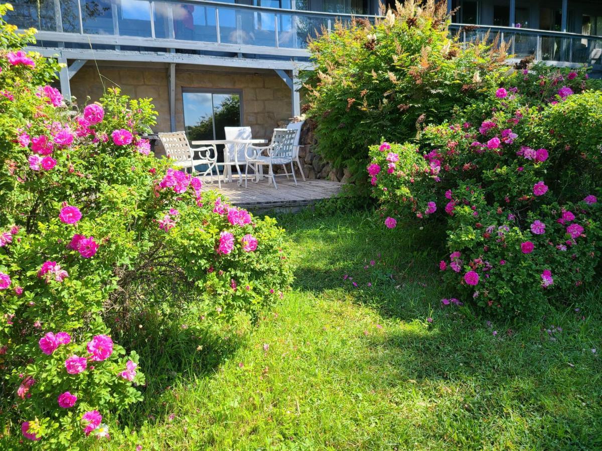 Le Lodge Du Lac Saint-Faustin Exteriör bild