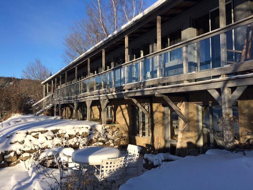 Le Lodge Du Lac Saint-Faustin Exteriör bild